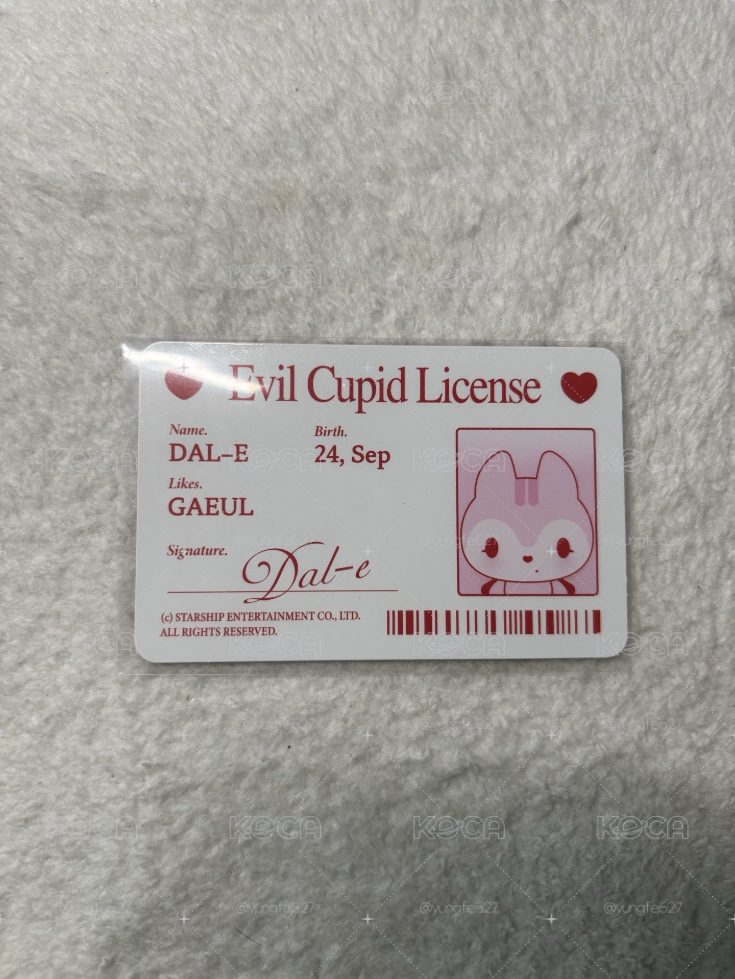 秋天IVE SECRET 專卡 EVIL CUPID ver.