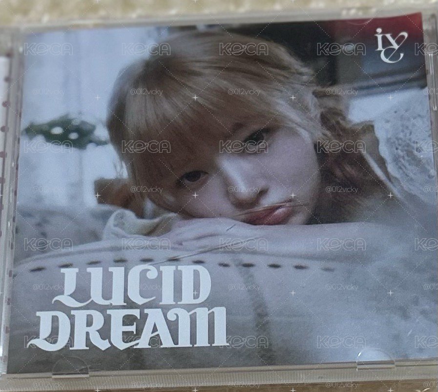 IVE 日專 LUCID DREAM 已拆  員、怜盤「外殼」有損、員盤無損