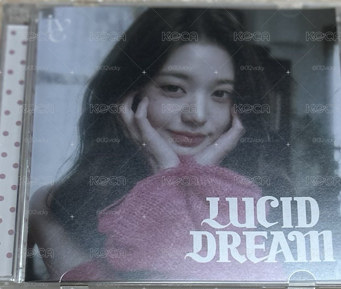 IVE 日專 LUCID DREAM 已拆  員、怜盤「外殼」有損、員盤無損