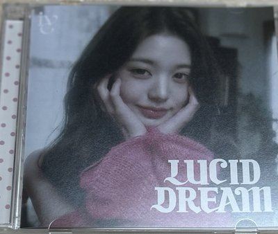 IVE 日專 LUCID DREAM 已拆  員、怜盤「外殼」有損、員盤無損