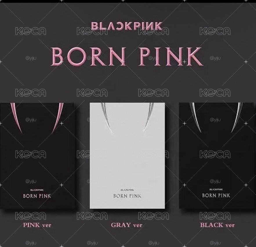 Born pink 空專 三版