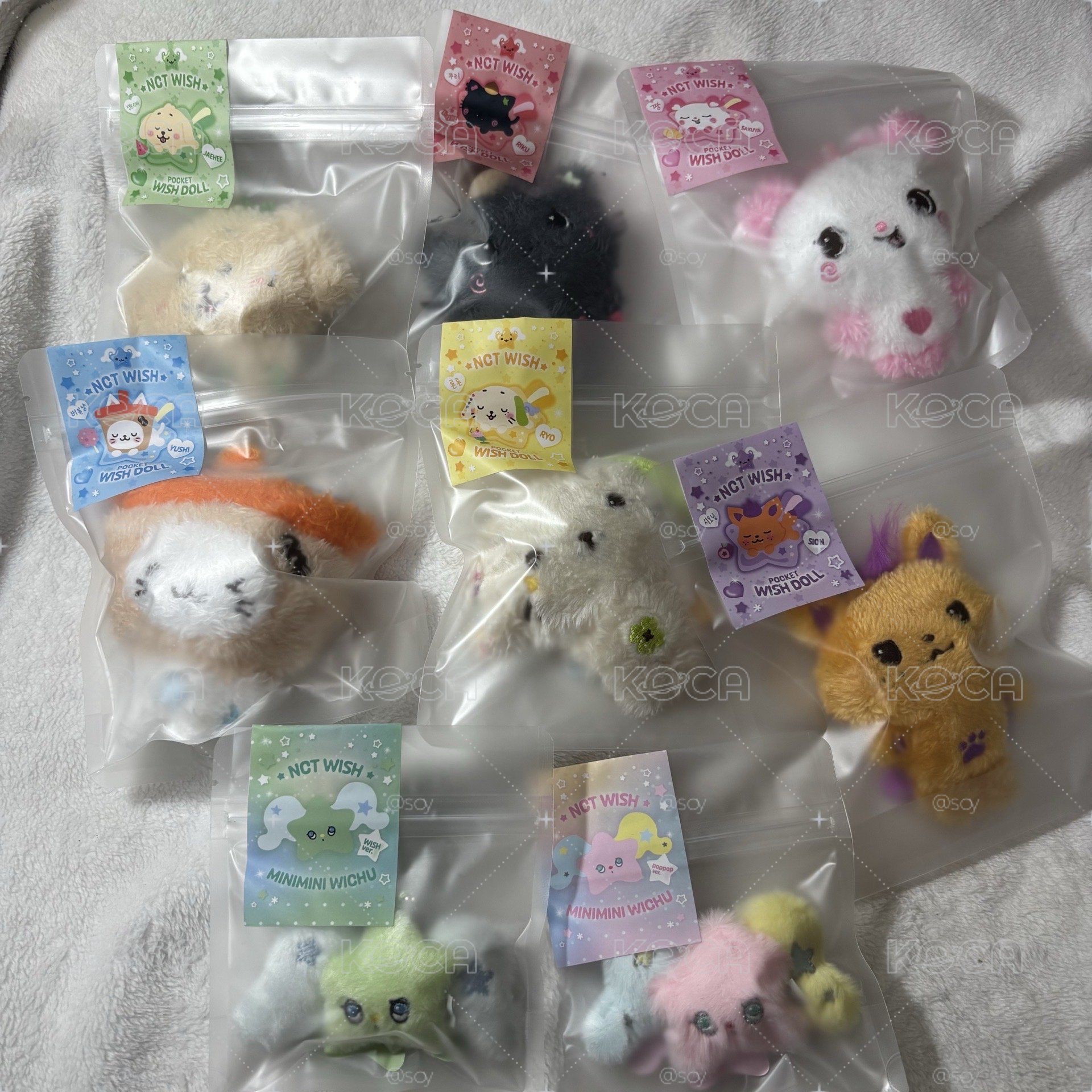 在台現貨 mini wish doll /mini wichu popchu