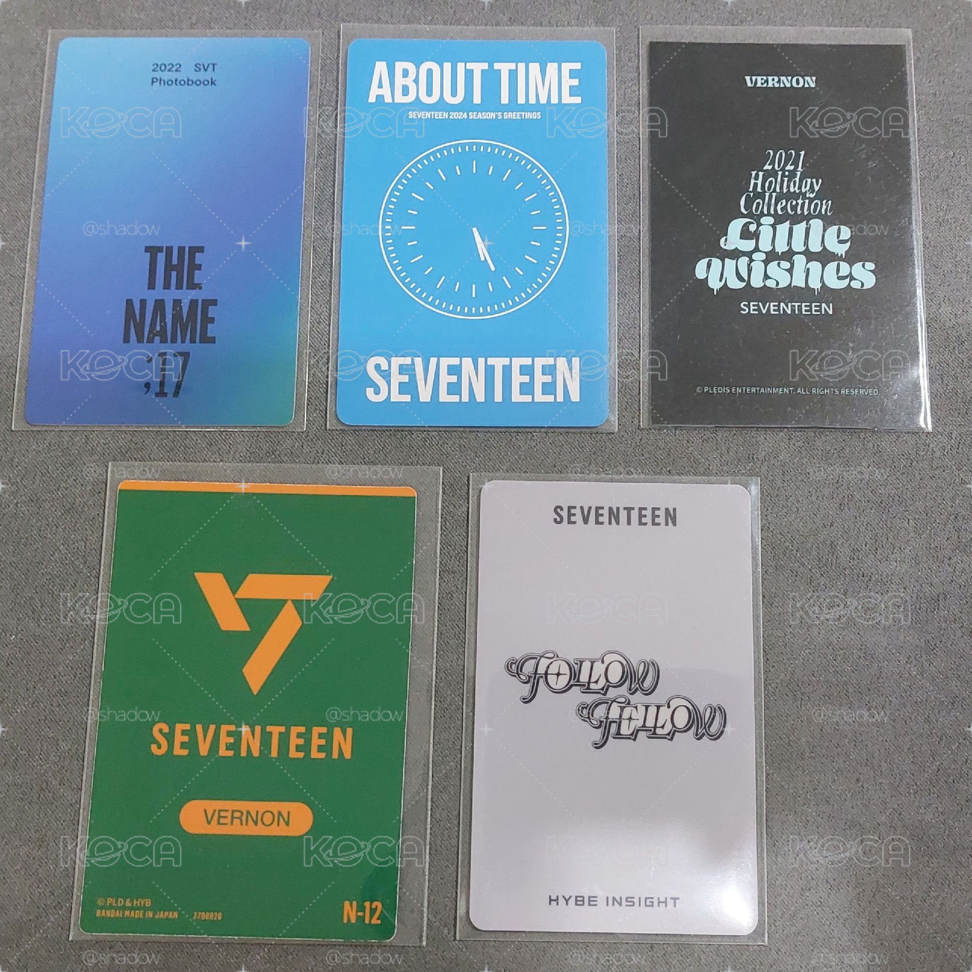 🌟VERNON 周邊卡