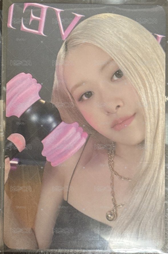 Rosé手燈卡