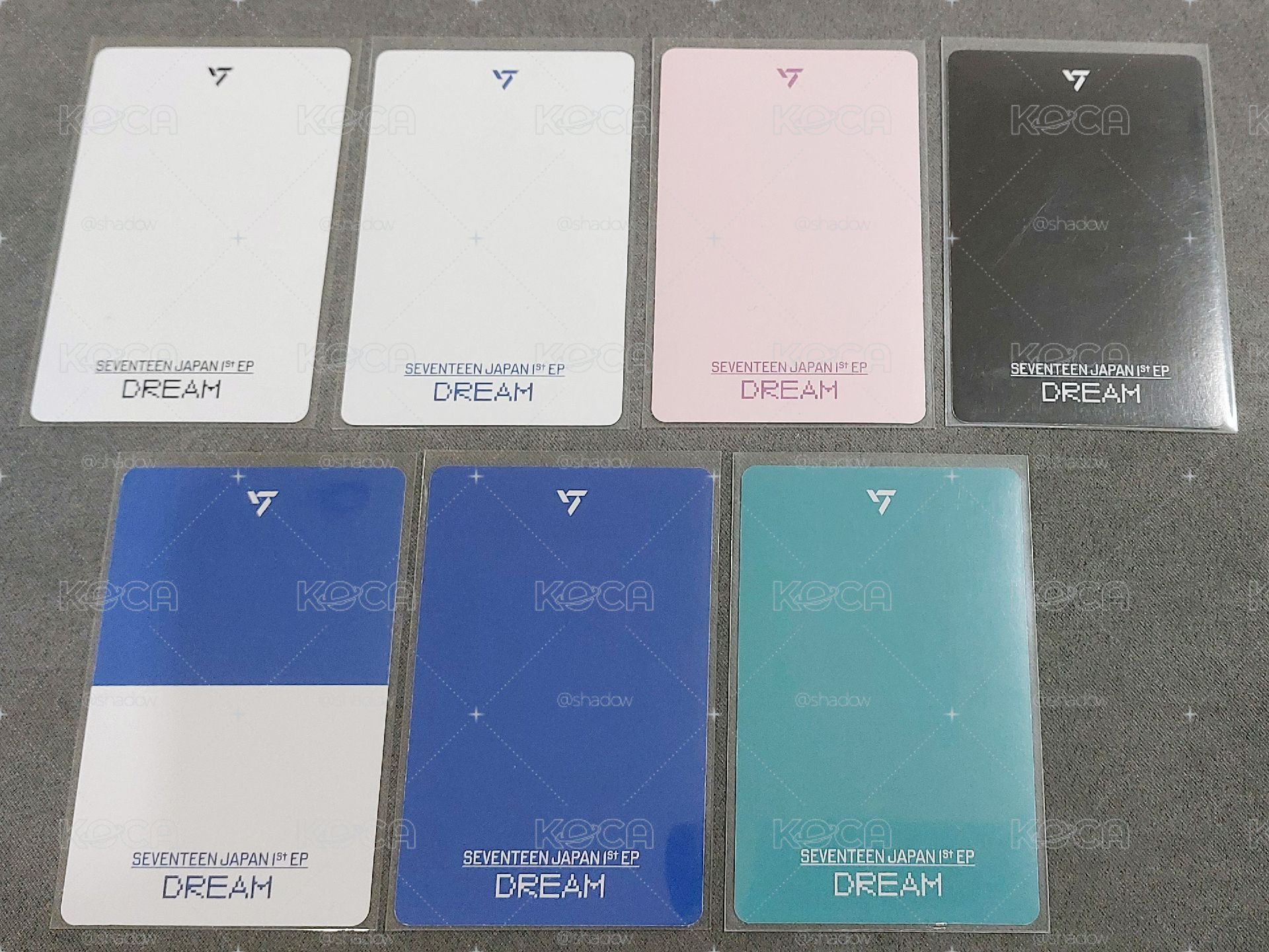 VERNON DREAM 日專卡 整套