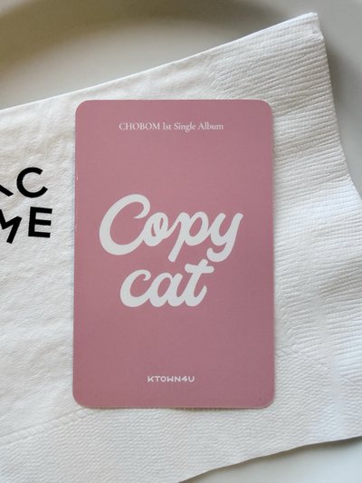 ❇️ Copycat k4 特典卡 初瓏（有瑕）