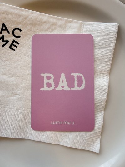 ❇️ BAD wm 線上 簽售卡 貓貓槍