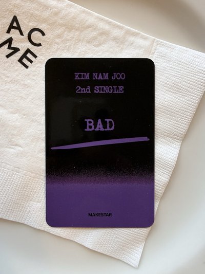 ❇️ BAD ms 線上 簽售卡 