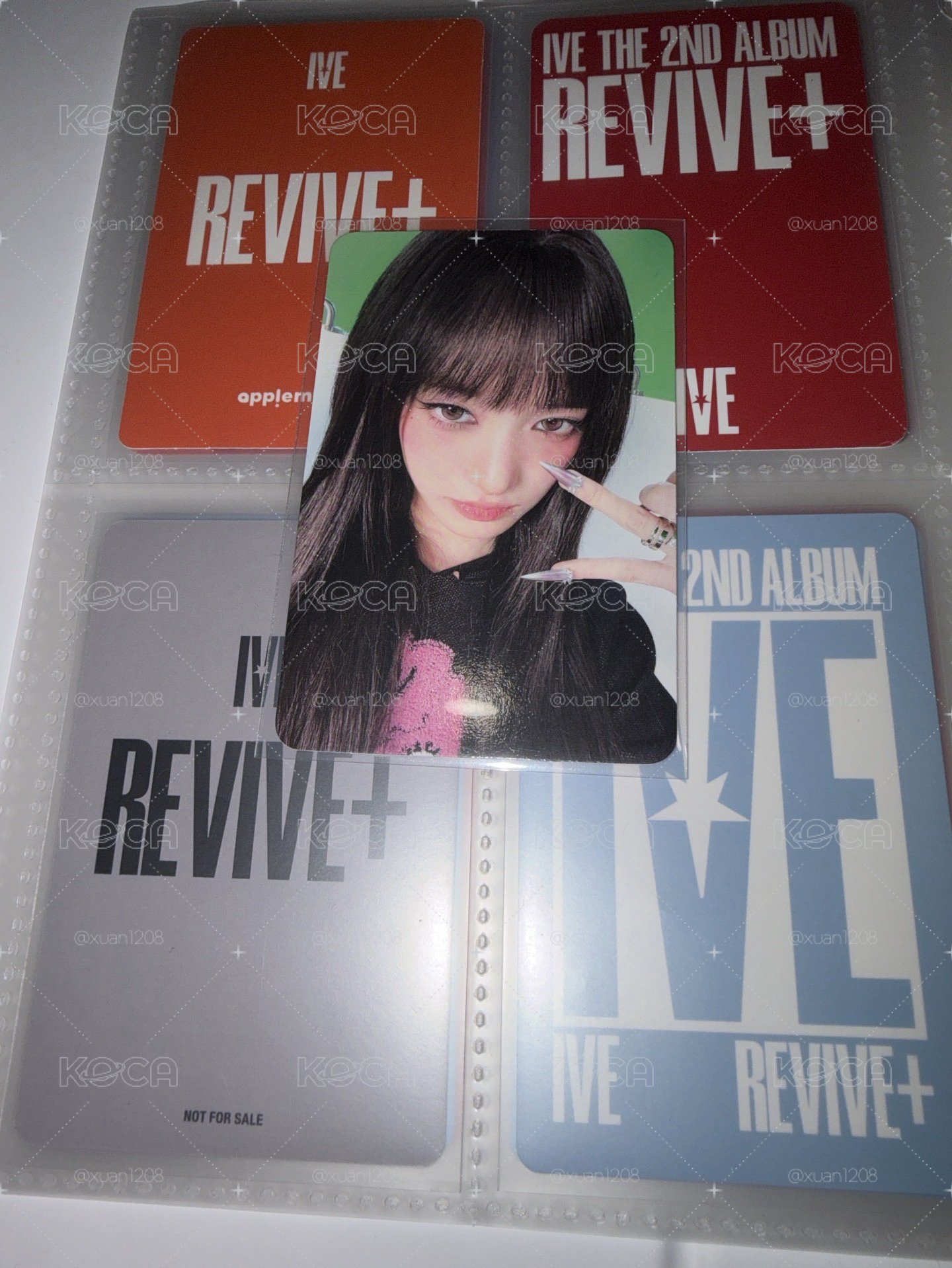 IVE SECRET 打歌卡 