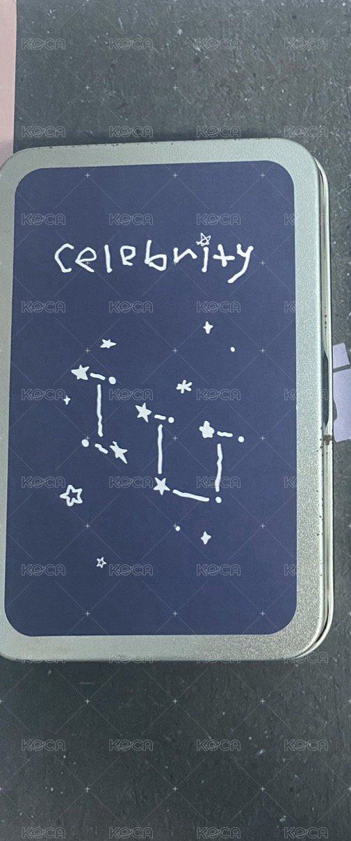 celebrity 鐵盒小卡