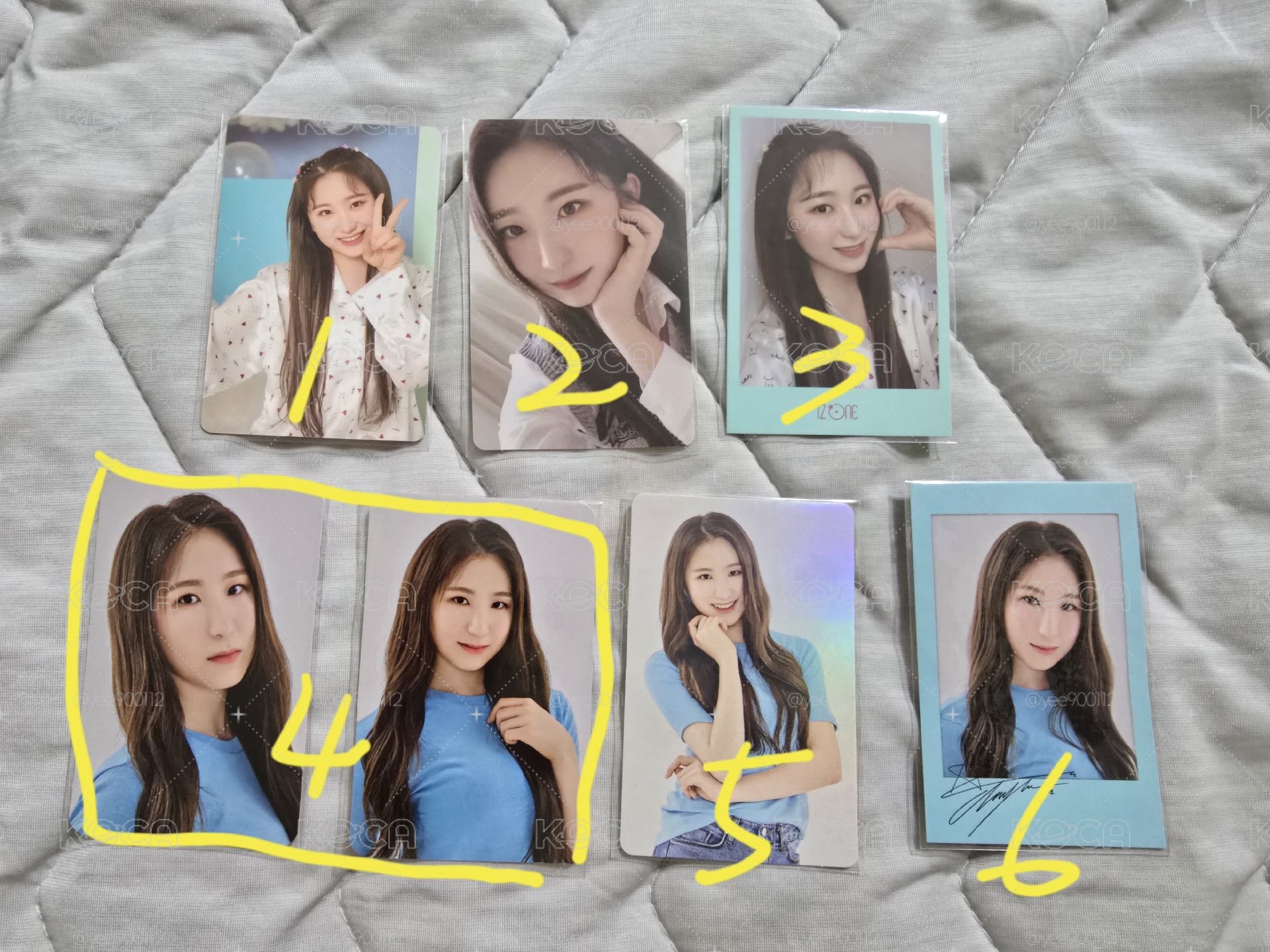 IZ*ONE IZONE 彩演 秘密日記 