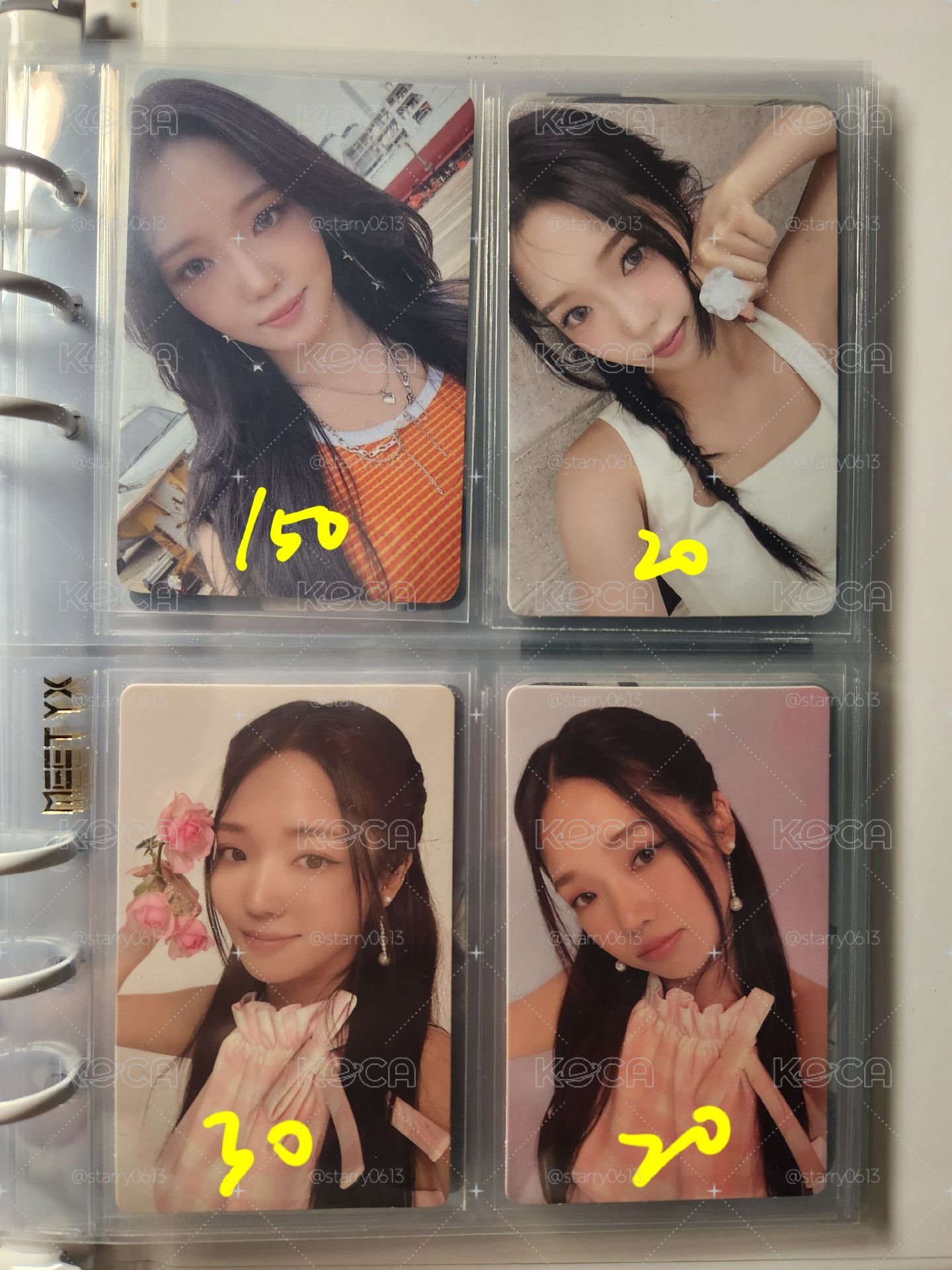 fromis_9 盧知宣 小卡 盤出