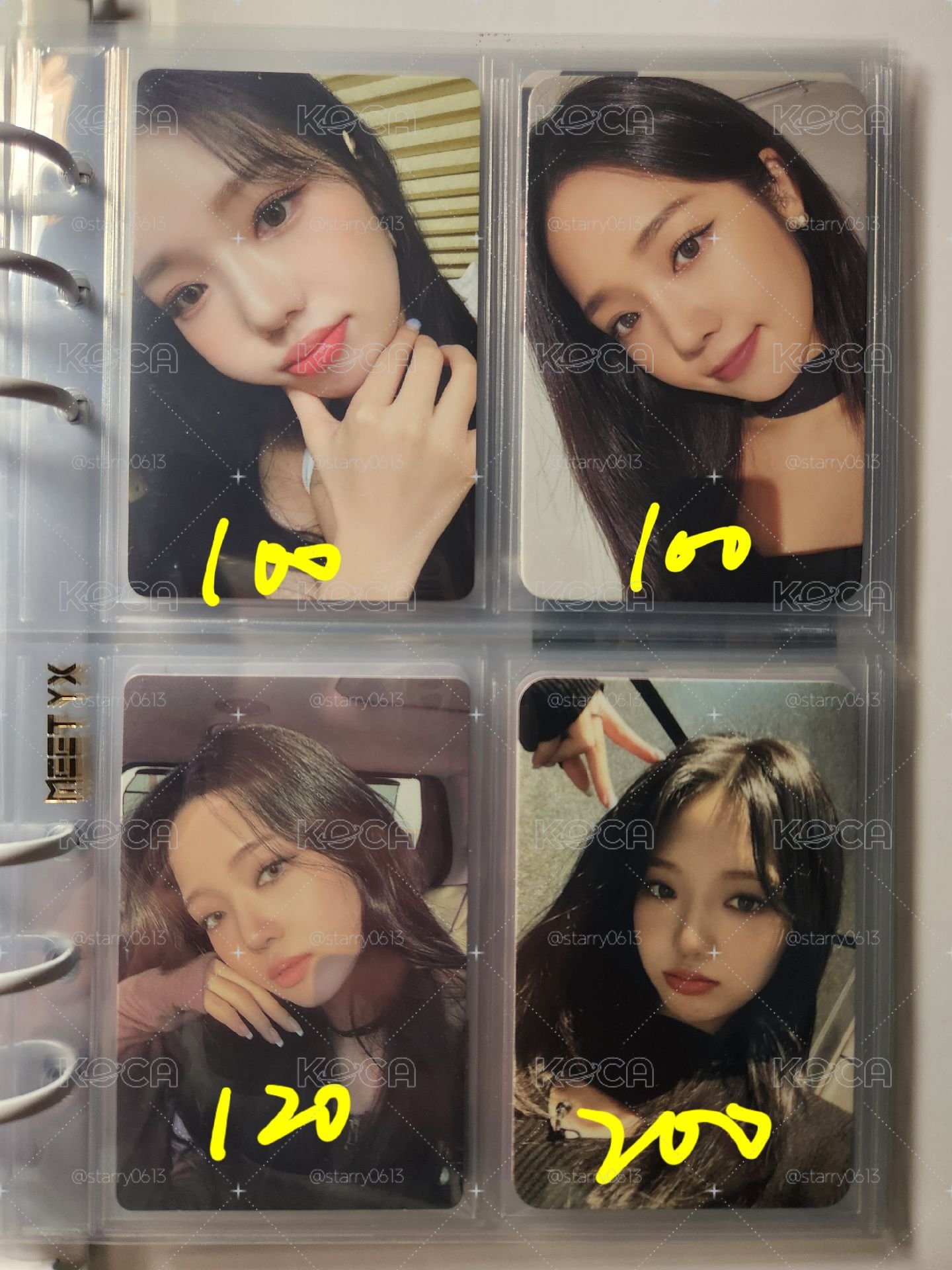 fromis_9 盧知宣 小卡 盤出