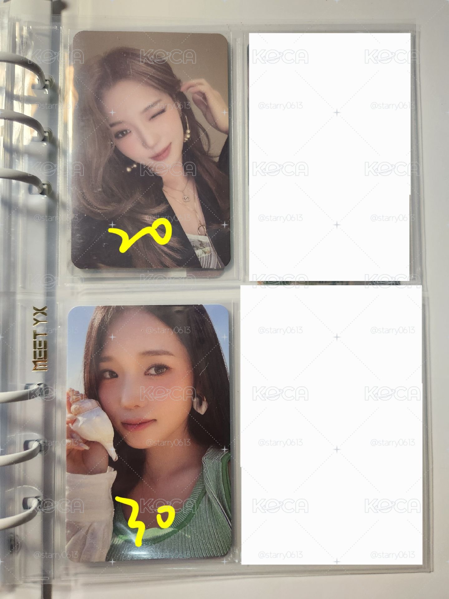 fromis_9 盧知宣 小卡 盤出