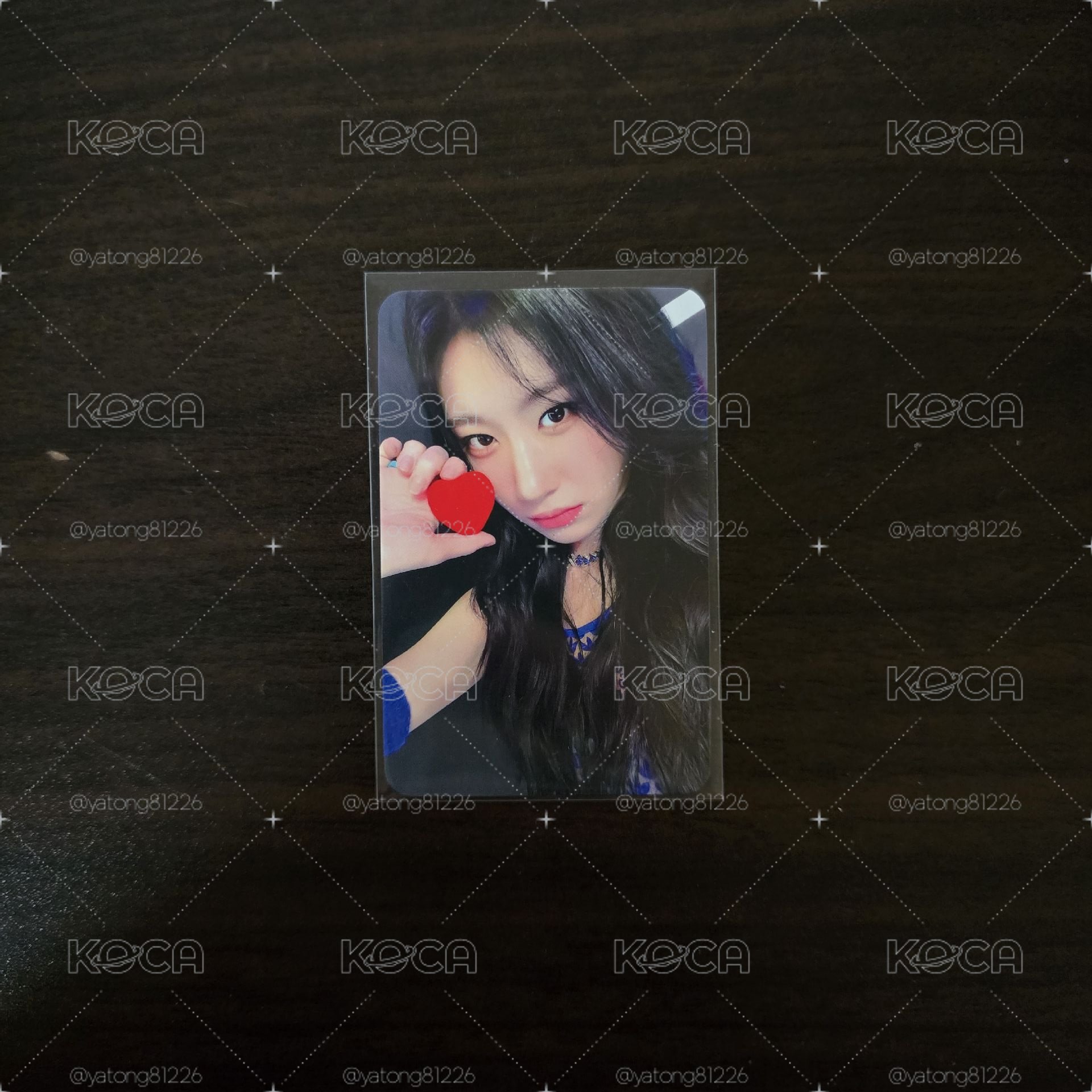 ITZY 彩領 CHECKMATE 熊寶 特典卡