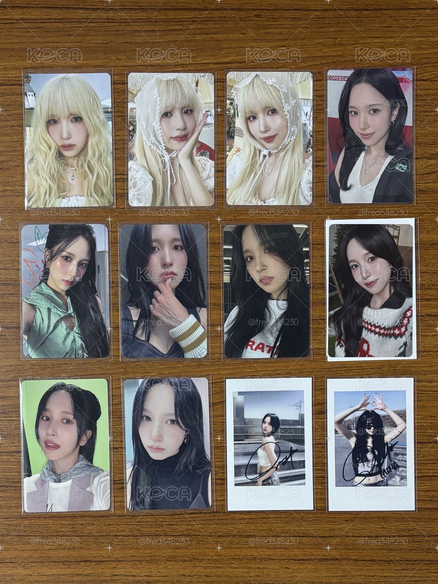 TWICE MINA 特典 小卡