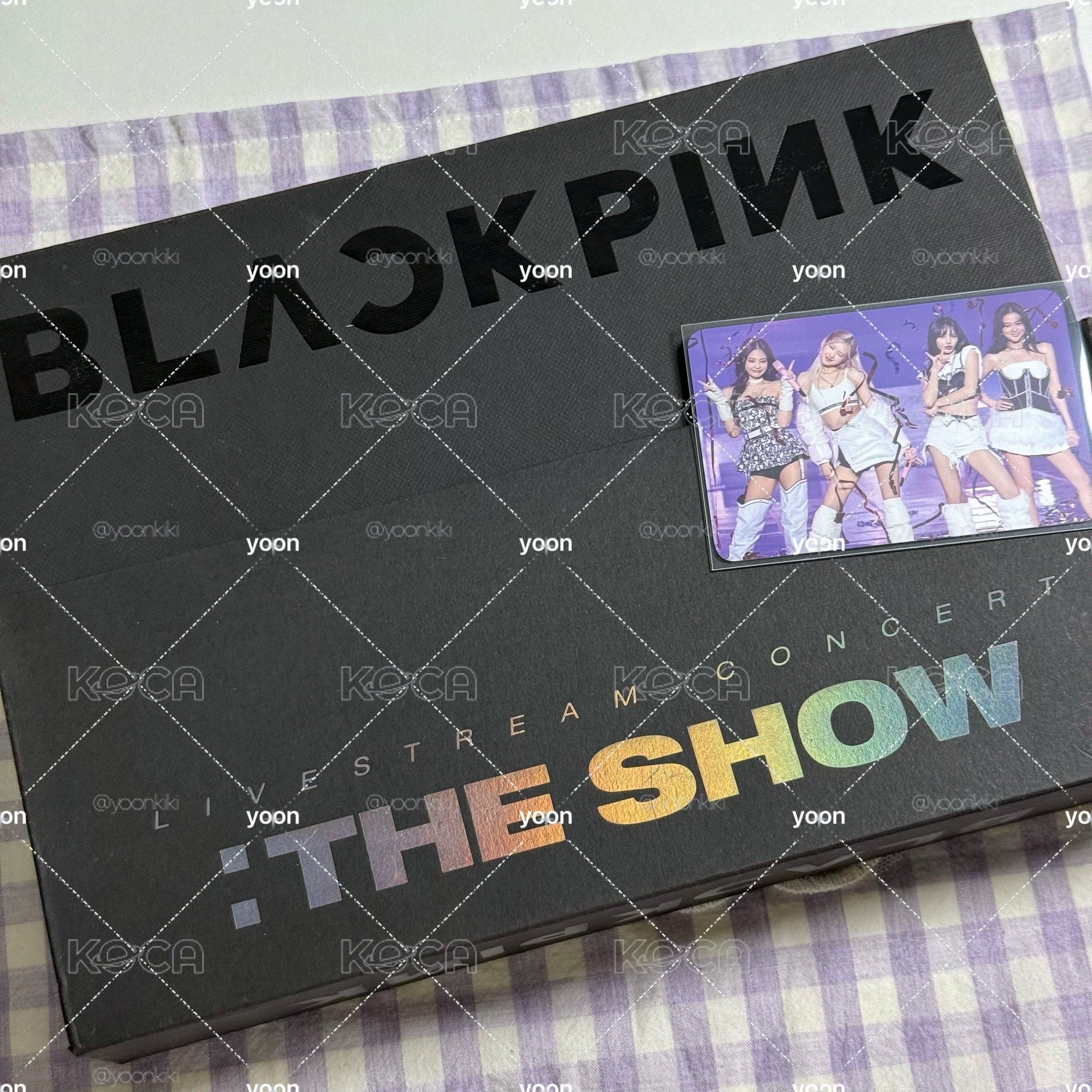 BLACKPINK THE SHOW DVD 空專
