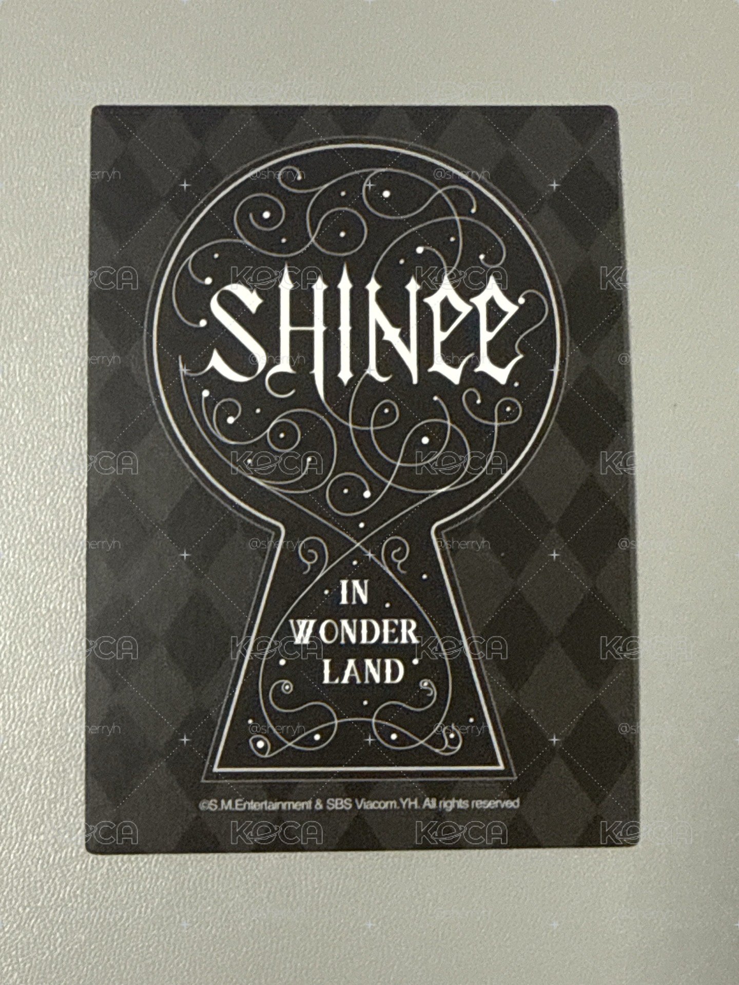 SHINee In Wonderland 小卡 KEY