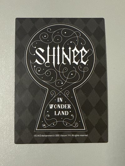SHINee In Wonderland 小卡 KEY