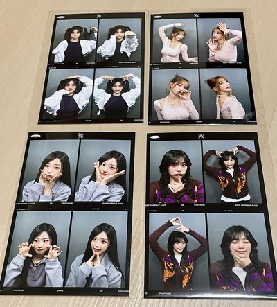 QWER 一巡安可 Snapism 人生四格