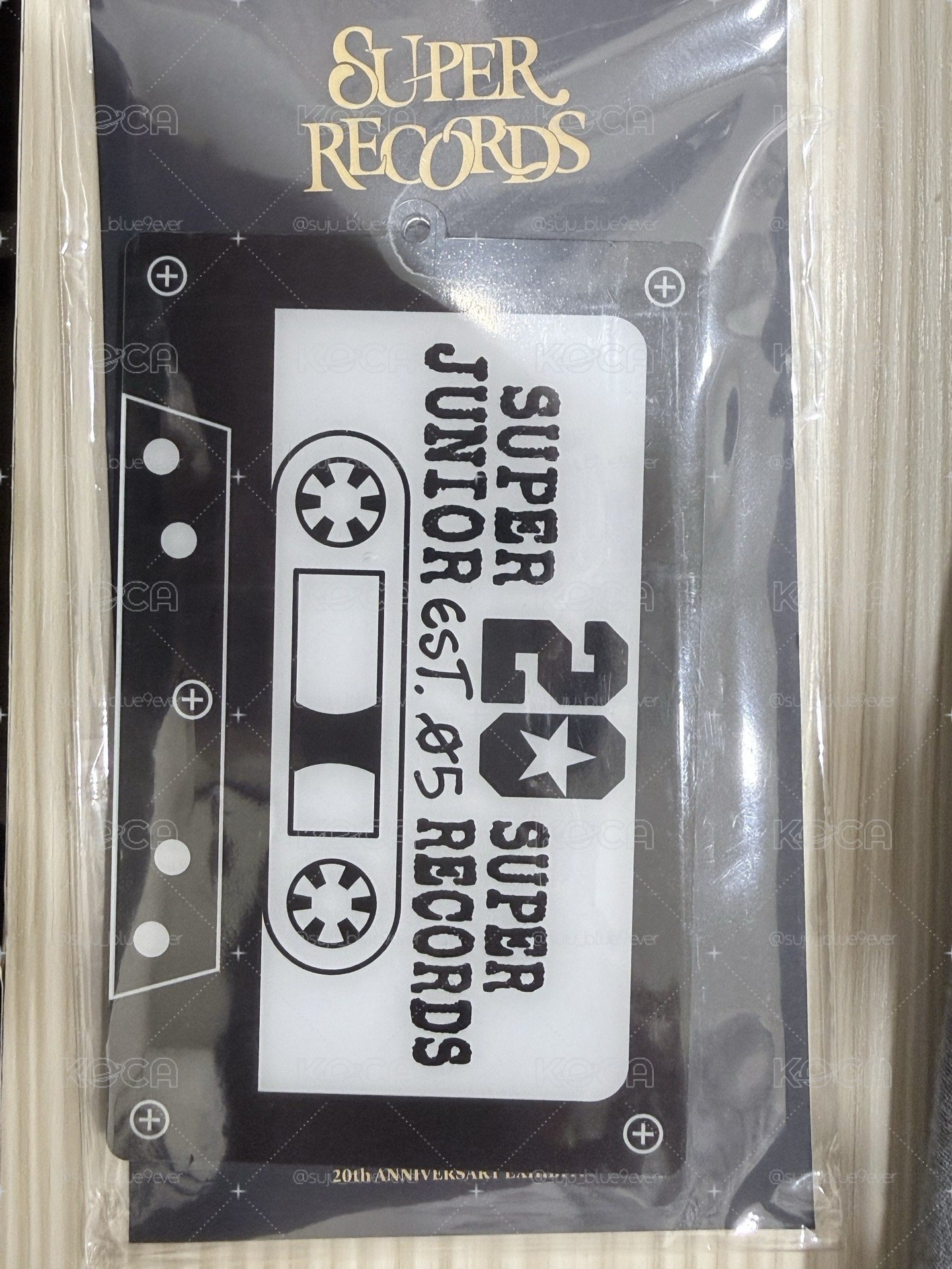 super record 壓克力小卡套（無卡）