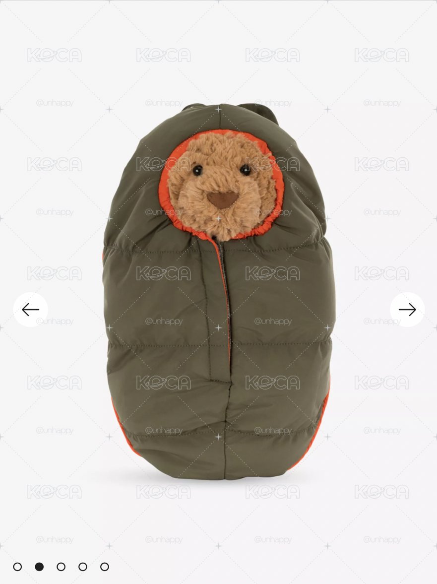 JELLYCAT Bartholomew Bear Hiking Outfit Soft Toy 26cm