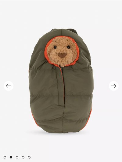 JELLYCAT Bartholomew Bear Hiking Outfit Soft Toy 26cm
