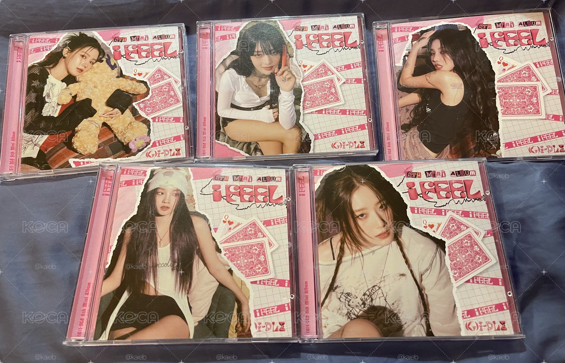 I-dle I feel 單封 以拆全專