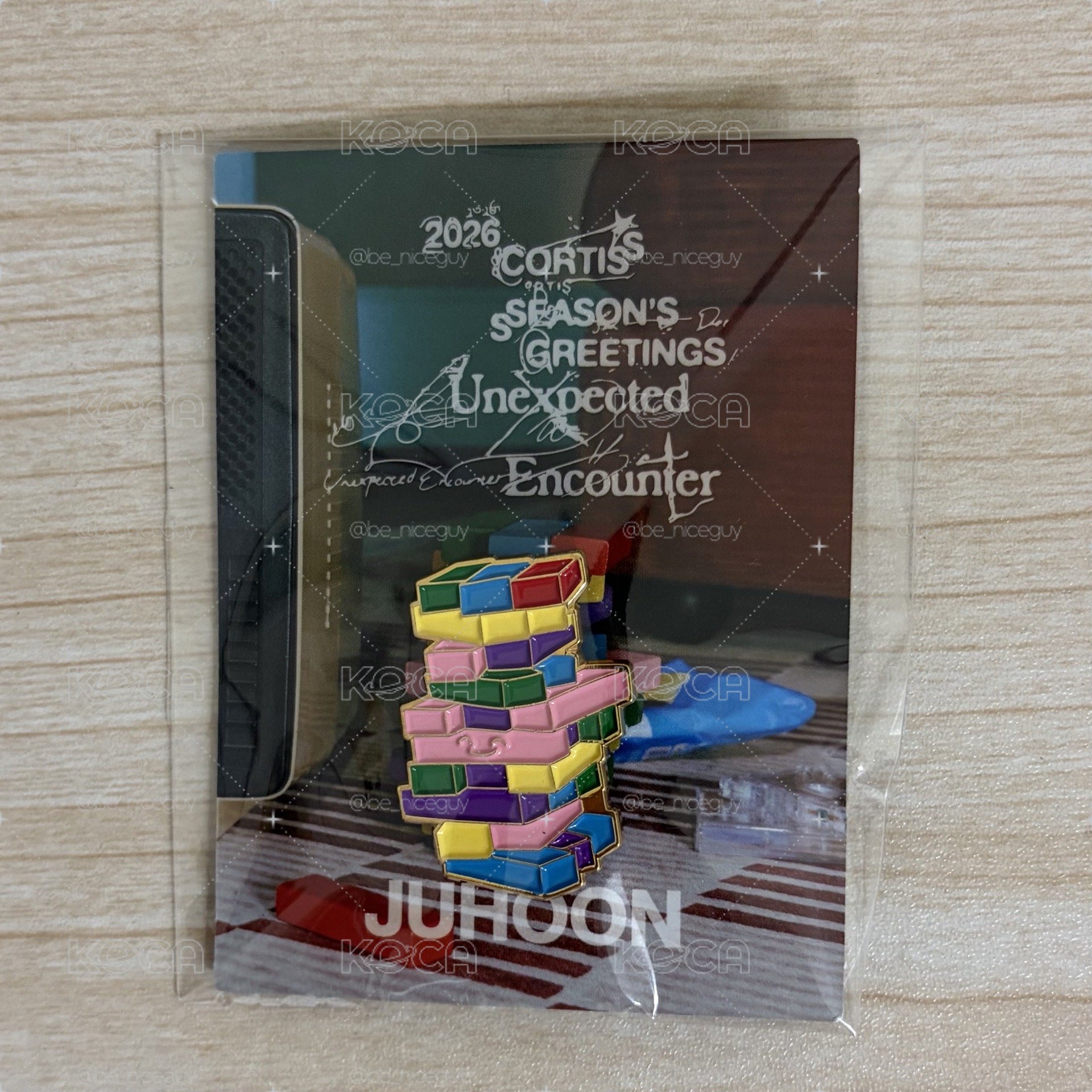全新徽章 CORTIS 2026年曆快閃線下