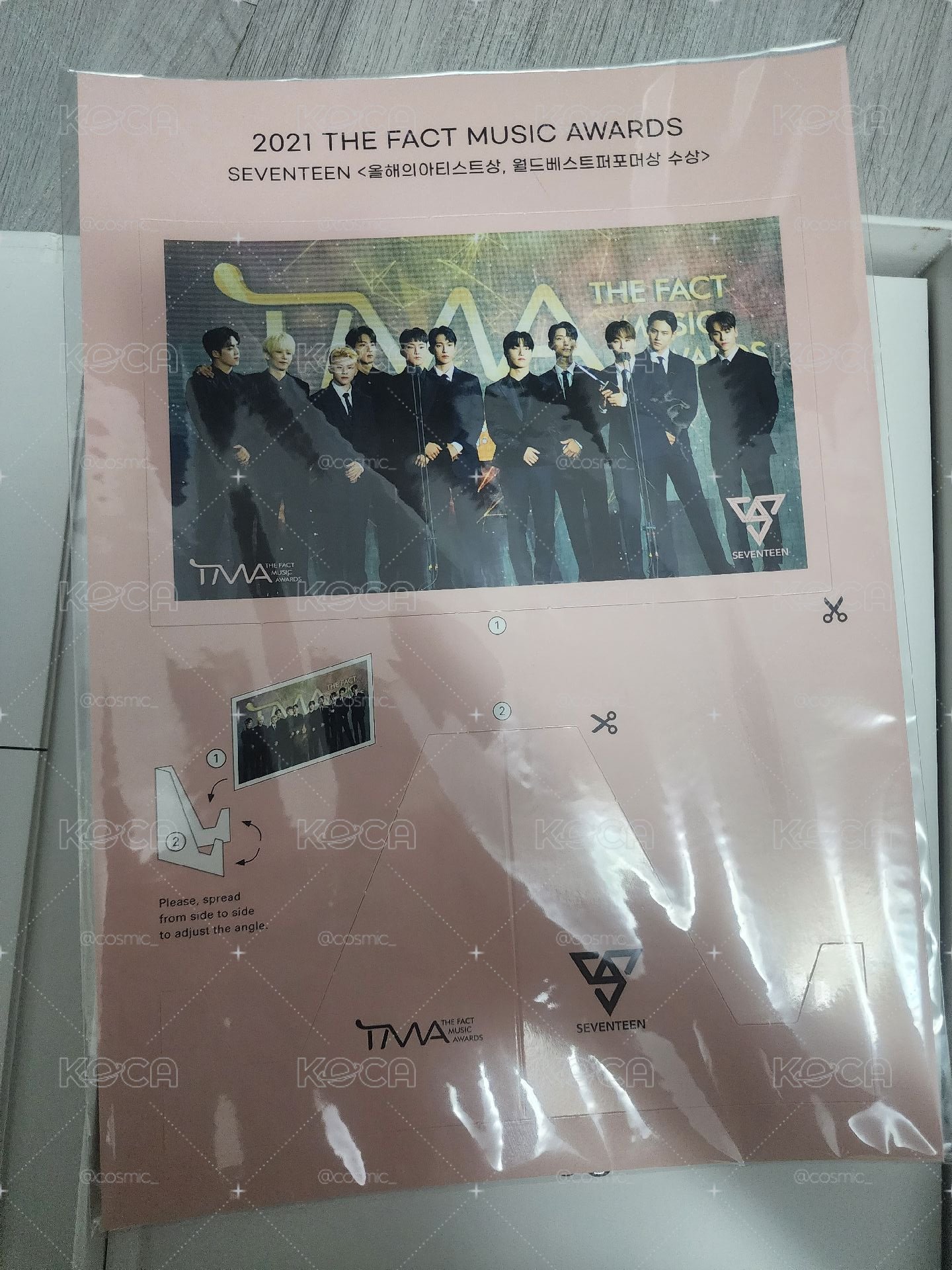 The Fact Seventeen Photobook（含全體海報）