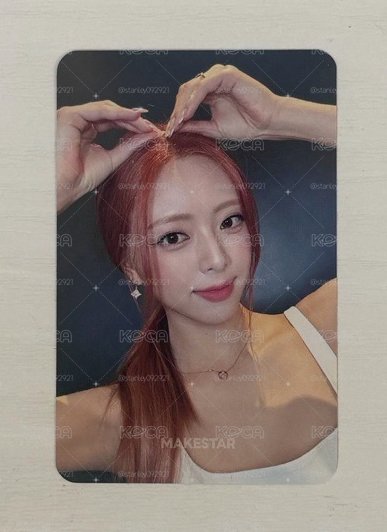 Yuna ms蝴蝶結雙面 親簽卡