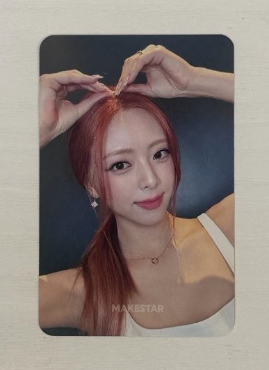 Yuna ms蝴蝶結雙面 親簽卡