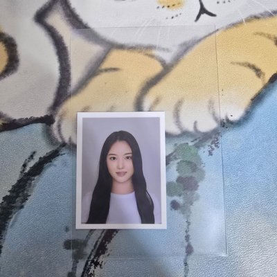 jiwoo特典卡 專卡 證件照