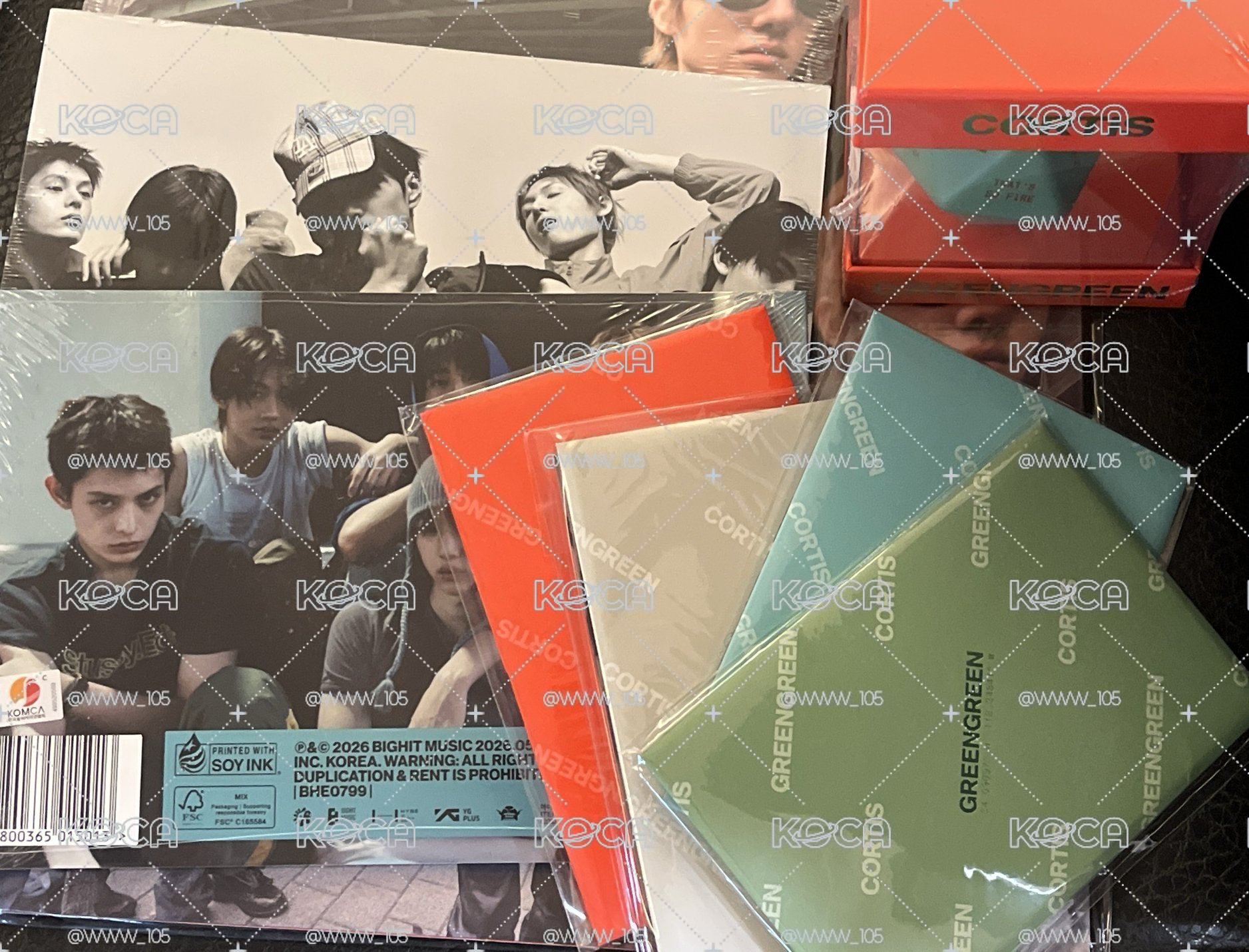 現貨 全新未拆cortis 迷一 wvs 電子專、黑膠、骰子、pb