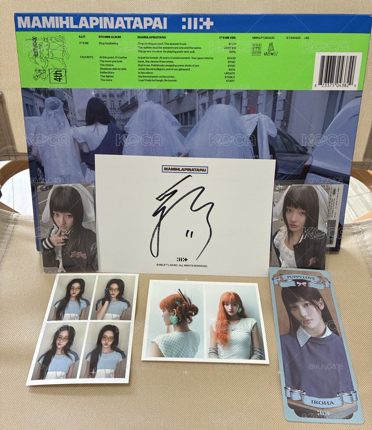 美版親簽✍️iroha專輯💿全圖一起送❤️