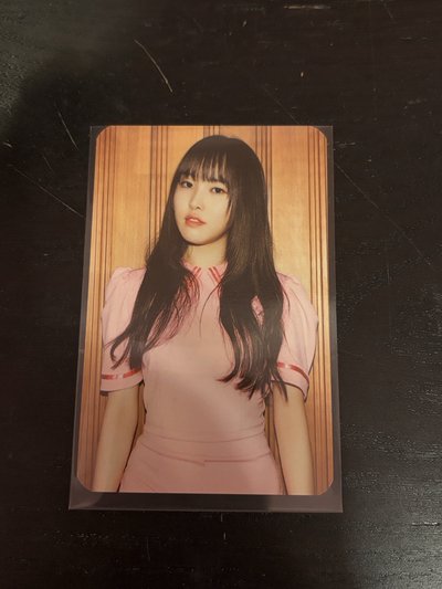 SinB gfriend正一 剪刀手小卡+送圖三