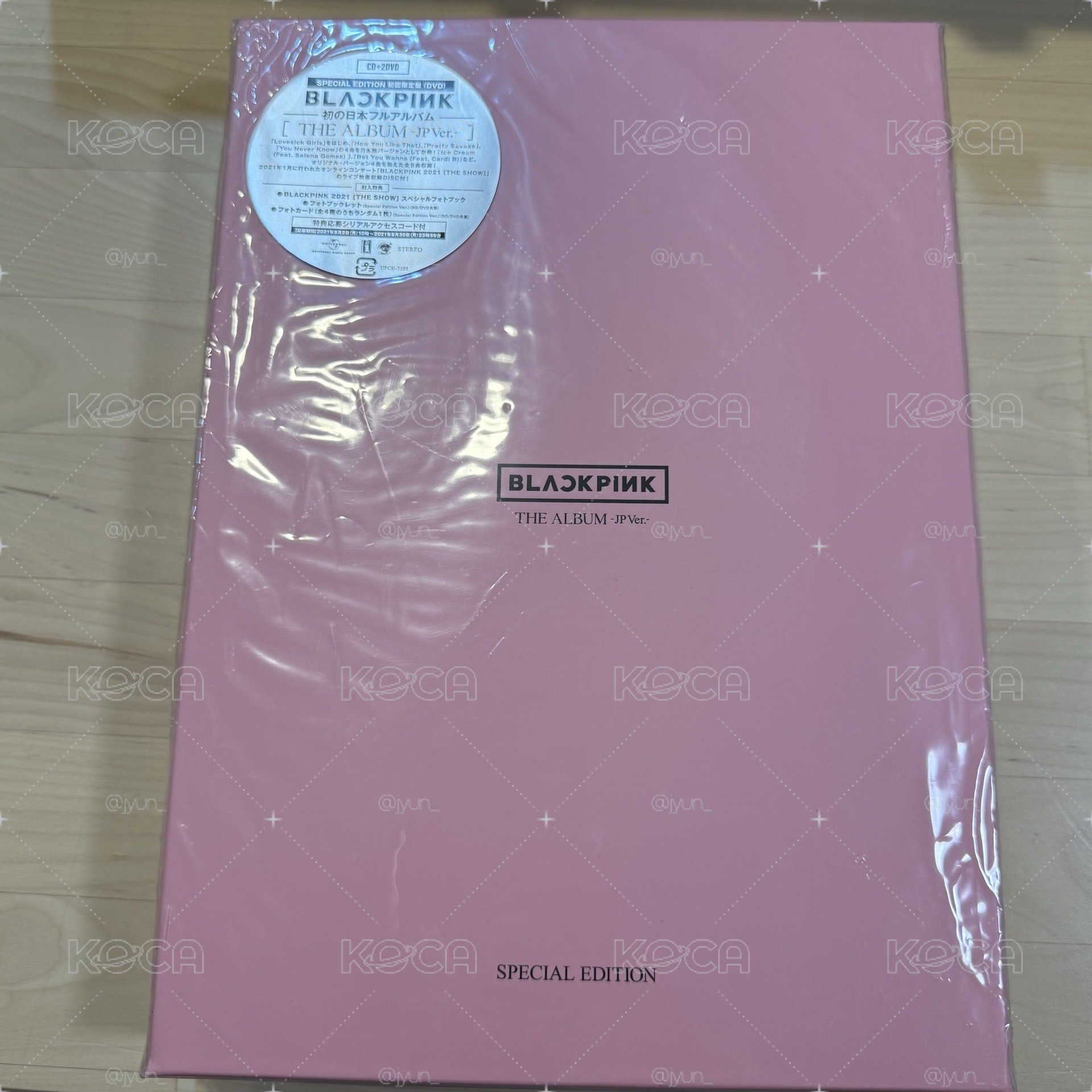 THE ALBUM日本初回限定DVD全專
