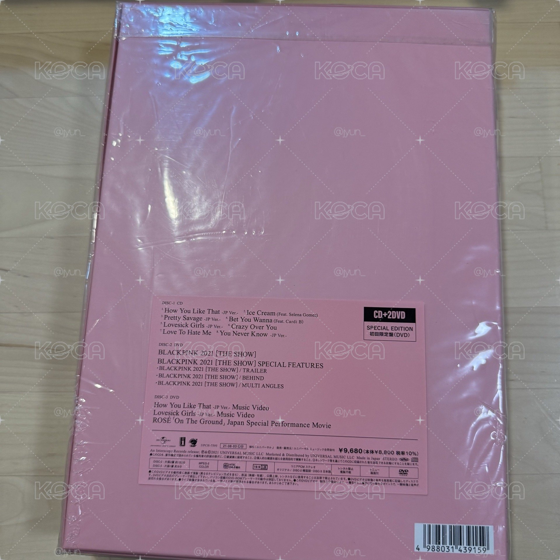 THE ALBUM日本初回限定DVD全專