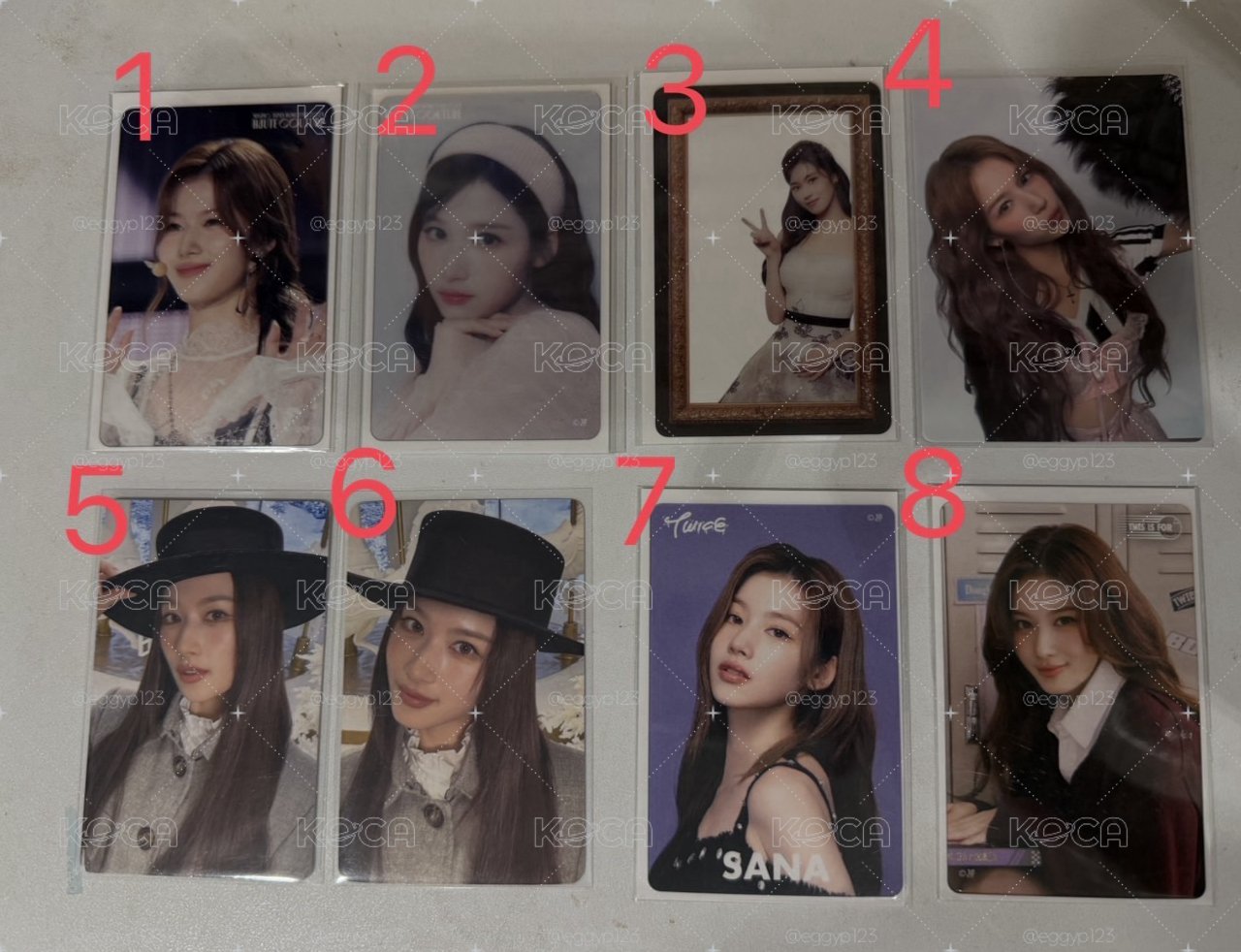 twice sana小卡④