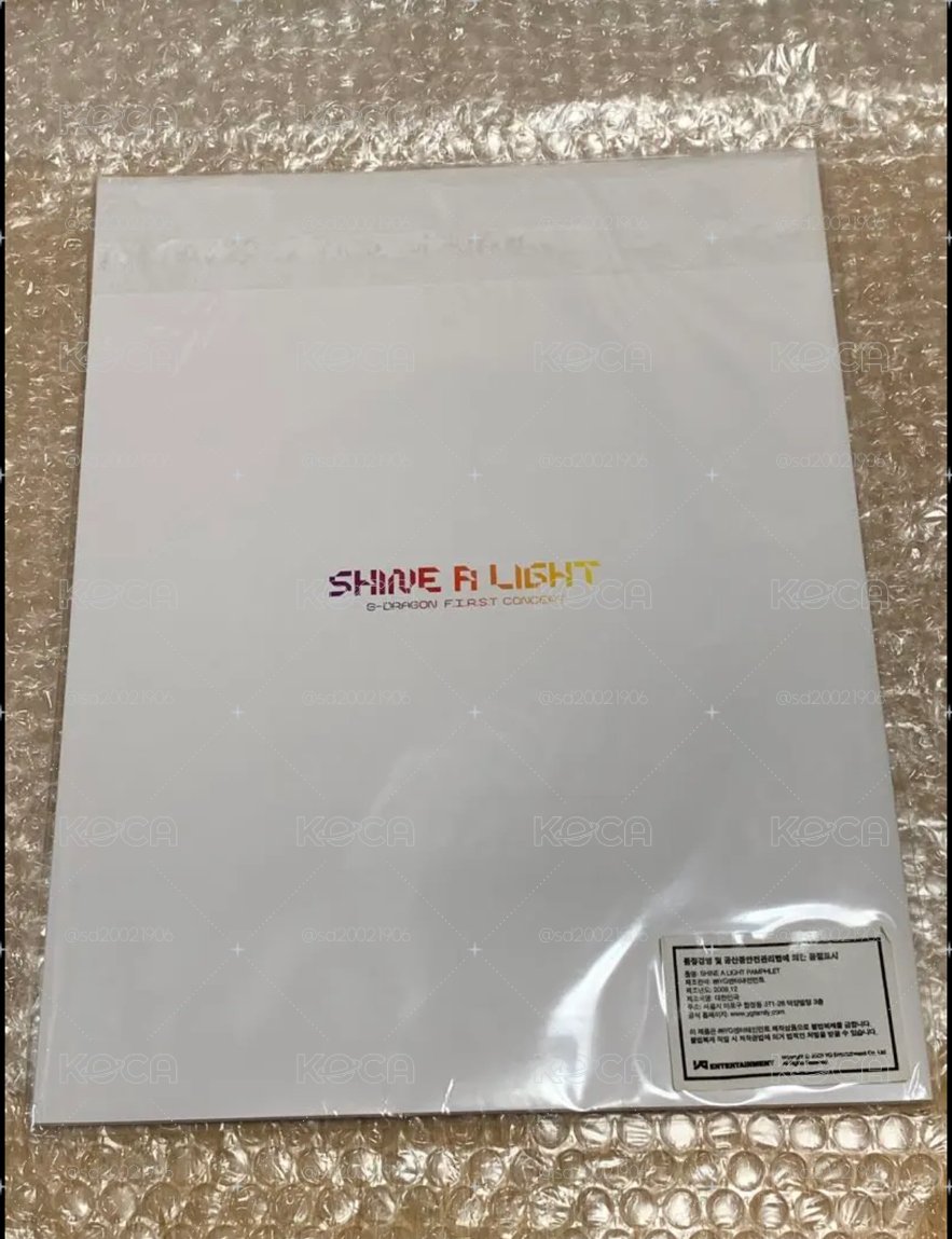 G-DRAGON 2009Shine a Light 寫真書