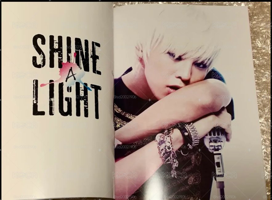 G-DRAGON 2009Shine a Light 寫真書