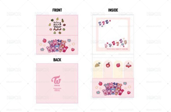 TWICE 日本9週年 快閃店 線下團 便利貼組