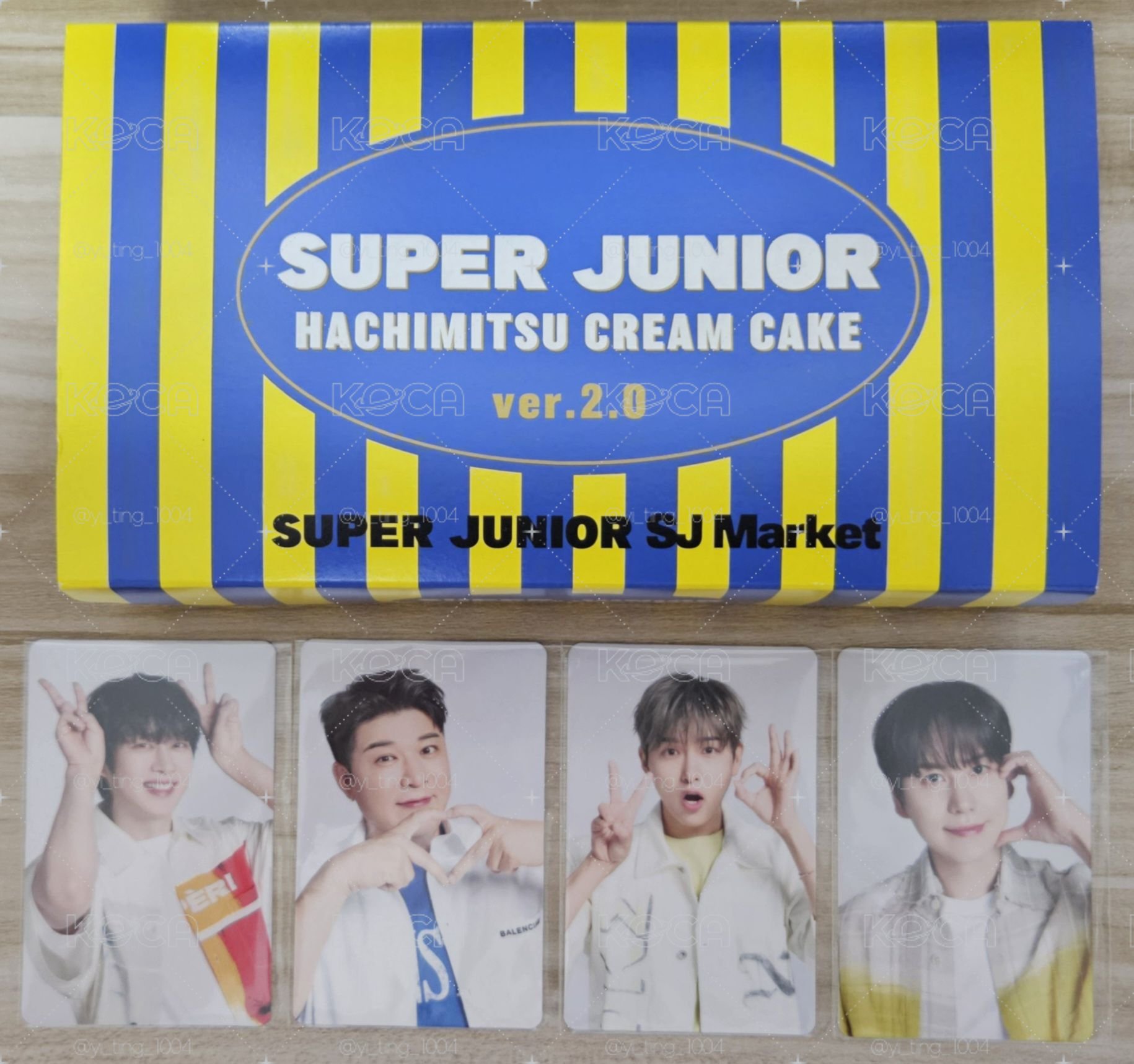 SUPER JUNIOR SJ MARKET 日本超市 蜂蜜蛋糕