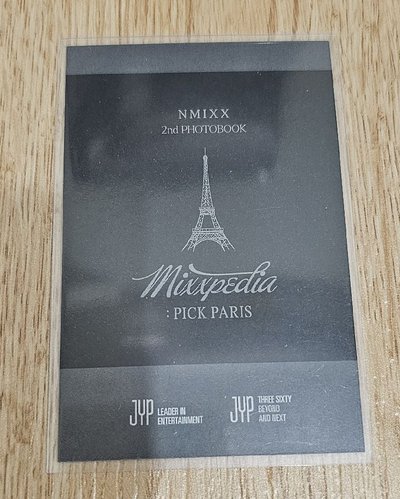 NMIXX 2ND PHOTOBOOK MIXXPEDIA : PICK PARIS BAE