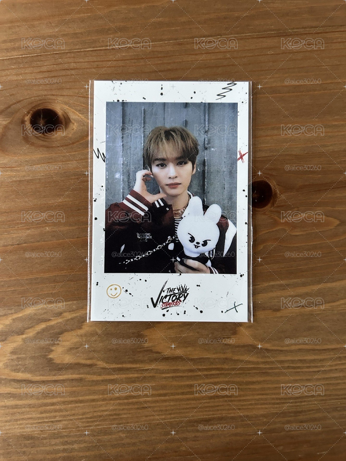 Stray Kids LEE KNOW THE VICTORY 小卡