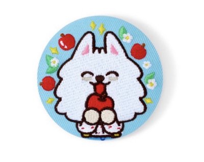 現貨蘋果角巴 HEY!APPUL 壓力球 徽章