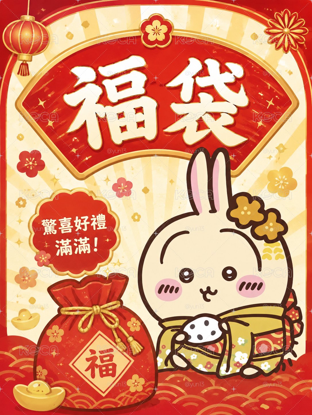 吉伊卡哇福袋
