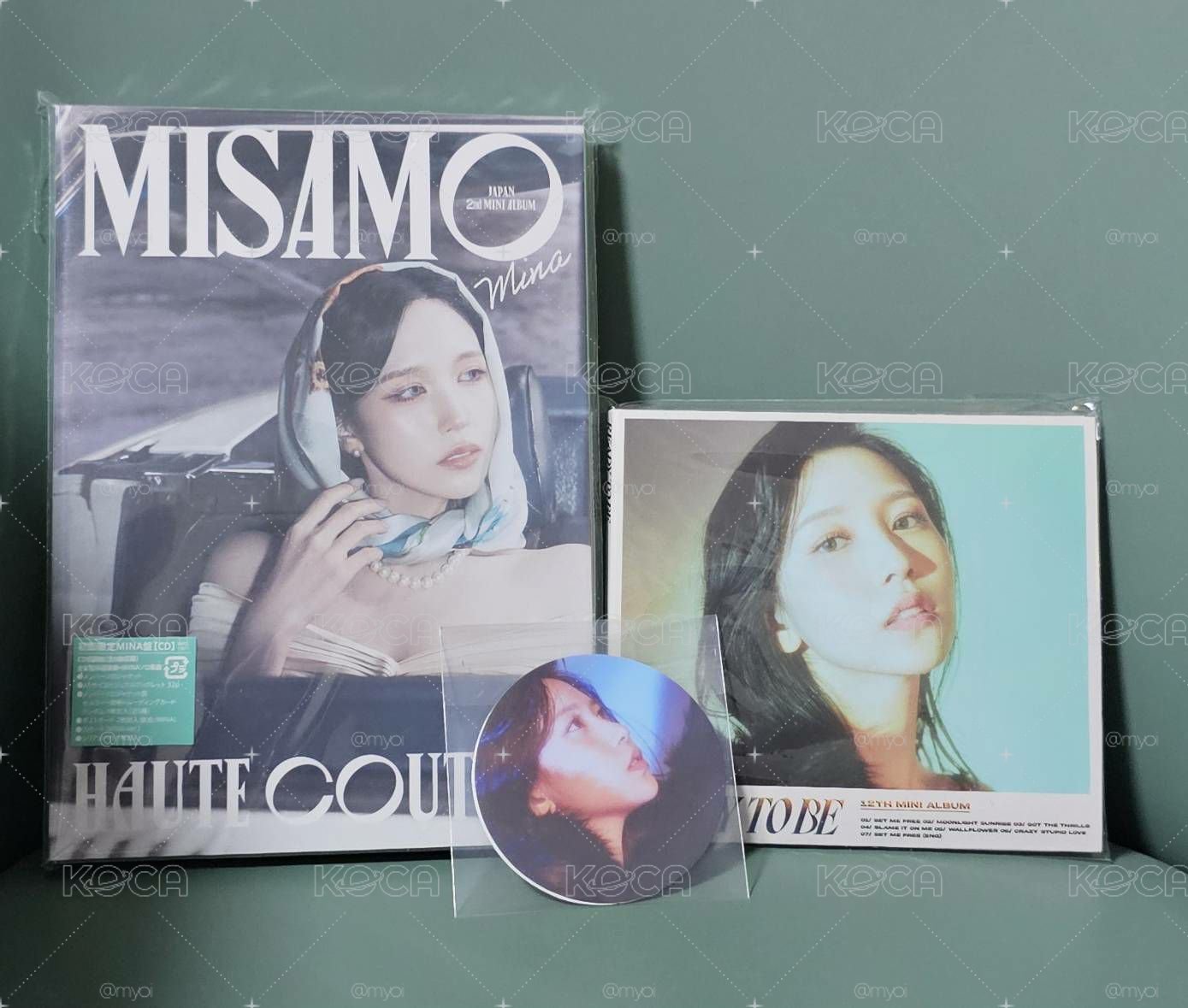 READY TO BE MINA單封＆迷你二輯MINA