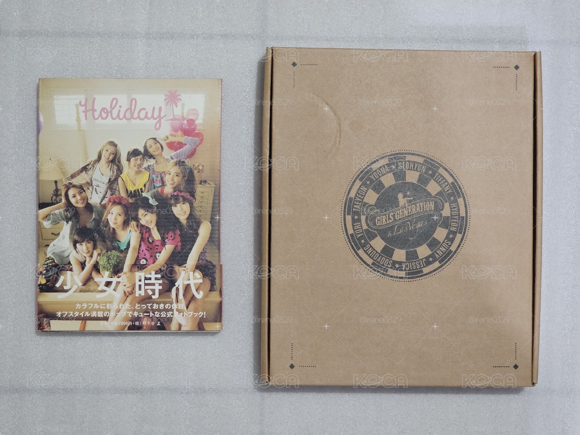 The Best 專輯、Holiday 寫真集、拉斯維加斯 寫真集 