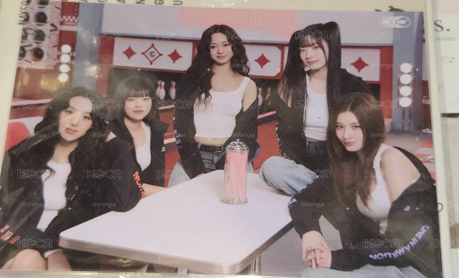 TWICE 新國立明信片大卡